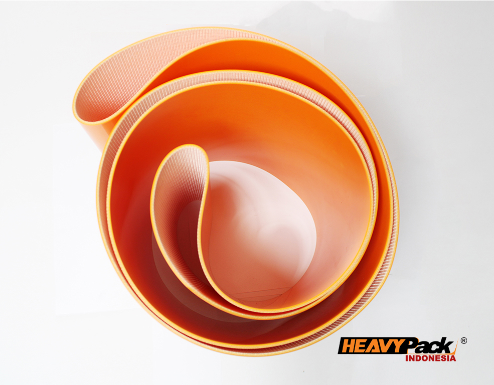 Conveyor Original Orange FR1200 Merupakan sparepart conveyor belt dengan dengan warna orange sebagai penopang produk, FR 1200